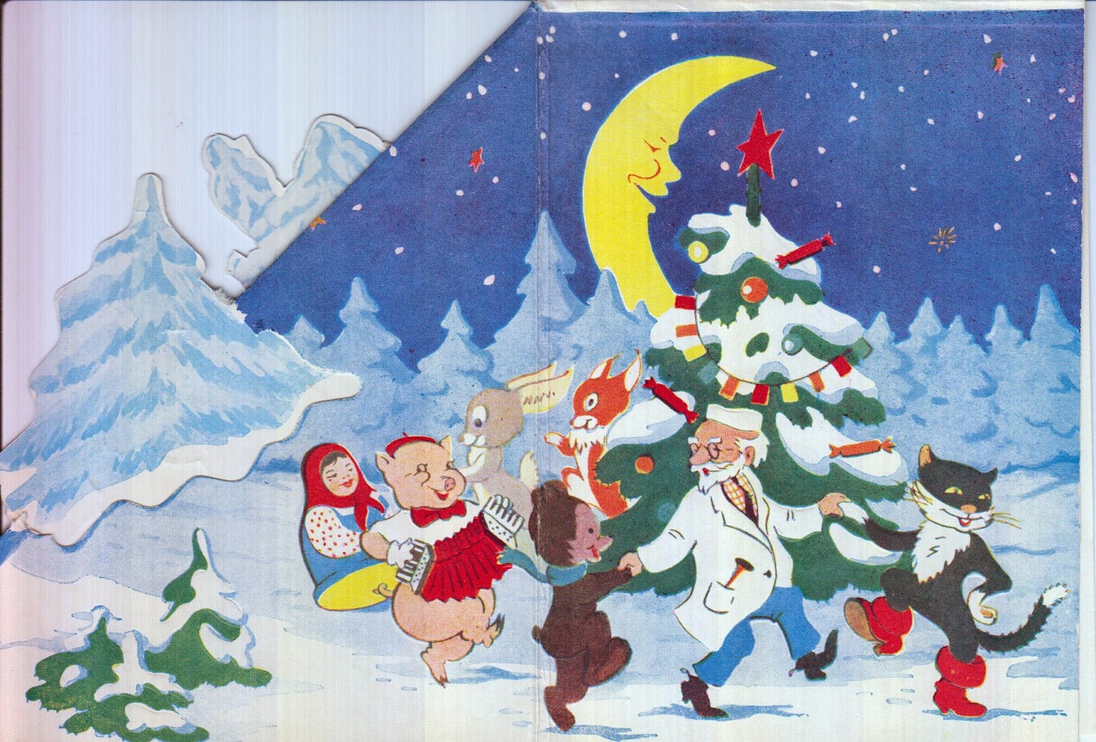 Дети елка хоровод